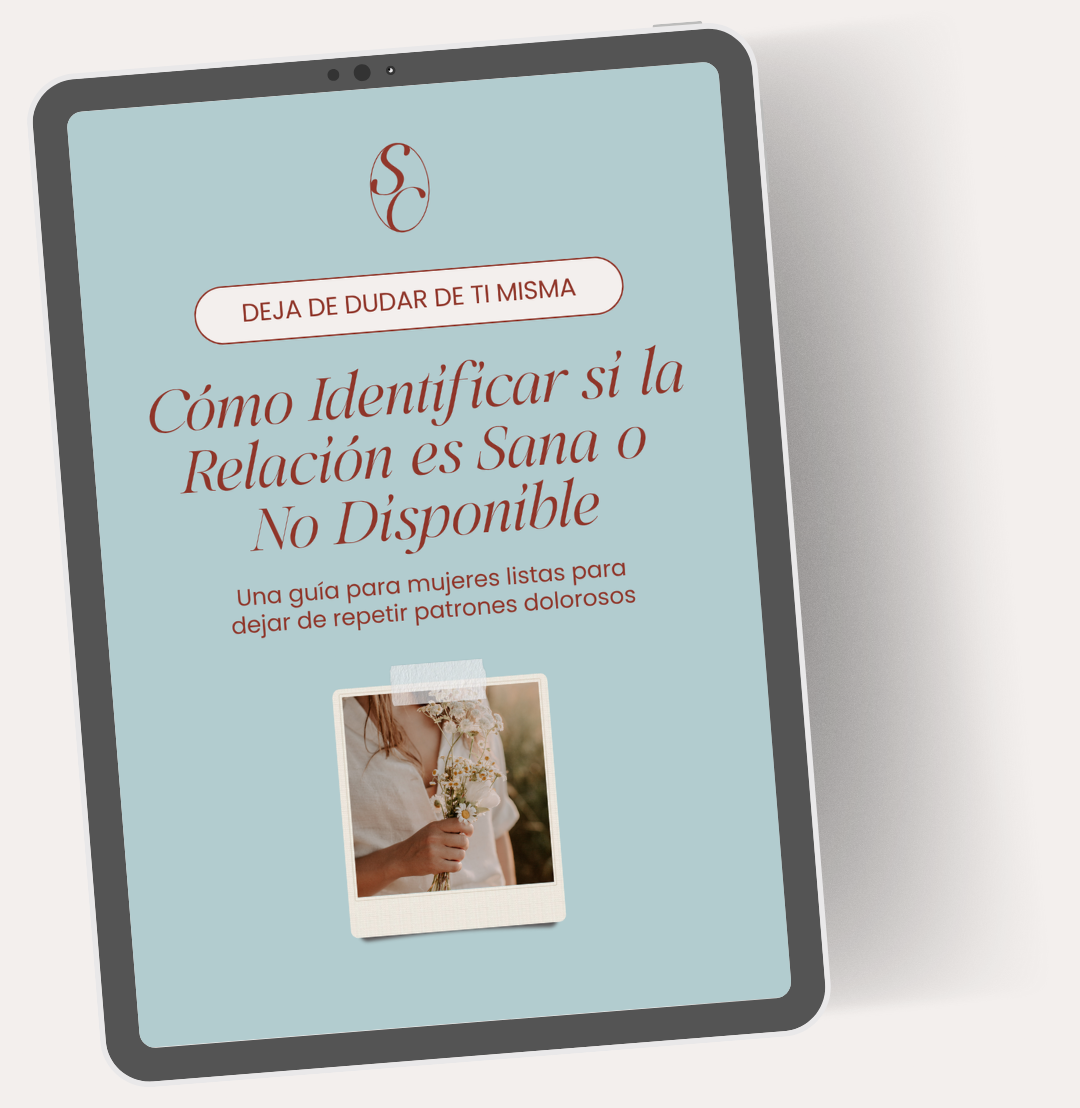 Guía Relación Sana vs No Disponible